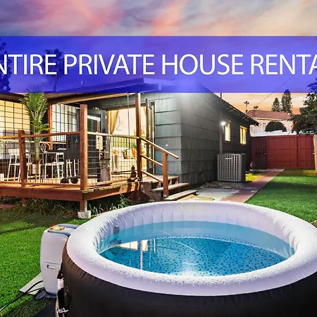 Entire Private 1-Bedroom Home With King Bed, Hot Tub, Parking, View, Available Now